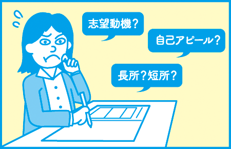 画像:履歴書・エントリーシート